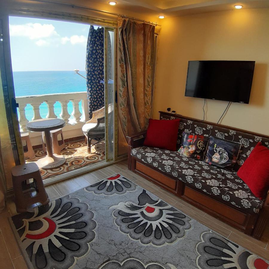 Panorama Apartment With A Charming Sea View Near Alexandria And Burg Elarab Intl Airport With Free Wifi شقة باطلالة ساحرة على البحر اول الساحل الشمالي Exteriör bild