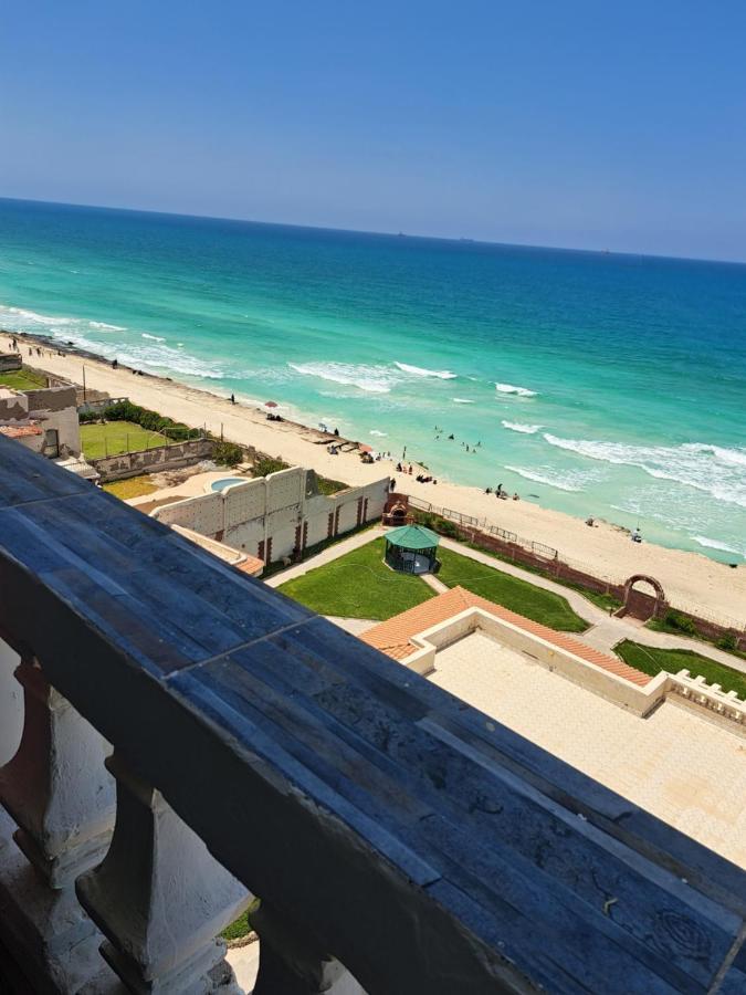 Panorama Apartment With A Charming Sea View Near Alexandria And Burg Elarab Intl Airport With Free Wifi شقة باطلالة ساحرة على البحر اول الساحل الشمالي Exteriör bild