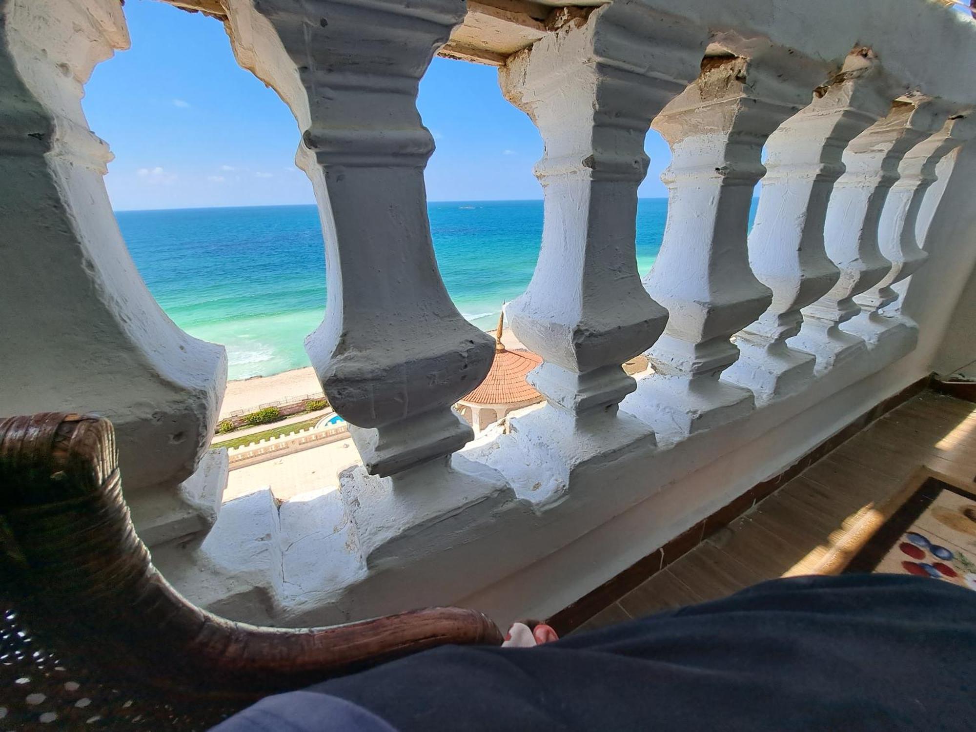 Panorama Apartment With A Charming Sea View Near Alexandria And Burg Elarab Intl Airport With Free Wifi شقة باطلالة ساحرة على البحر اول الساحل الشمالي Exteriör bild