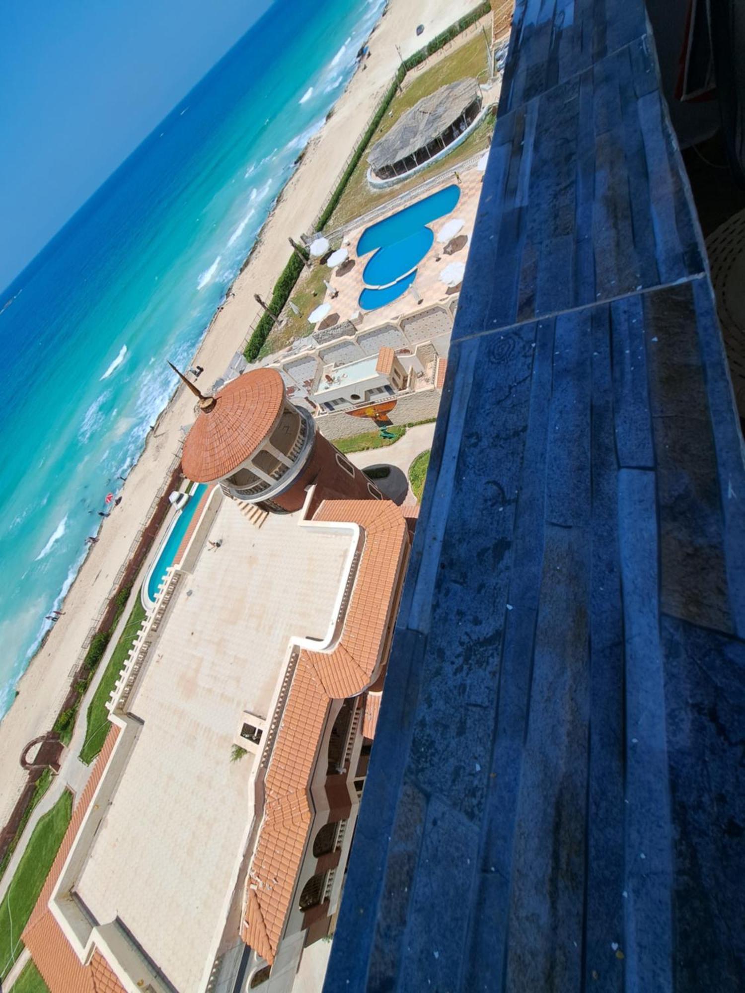 Panorama Apartment With A Charming Sea View Near Alexandria And Burg Elarab Intl Airport With Free Wifi شقة باطلالة ساحرة على البحر اول الساحل الشمالي Exteriör bild