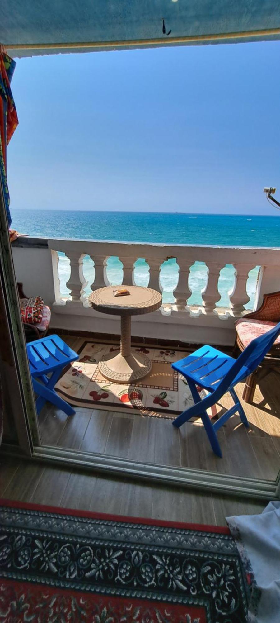 Panorama Apartment With A Charming Sea View Near Alexandria And Burg Elarab Intl Airport With Free Wifi شقة باطلالة ساحرة على البحر اول الساحل الشمالي Exteriör bild