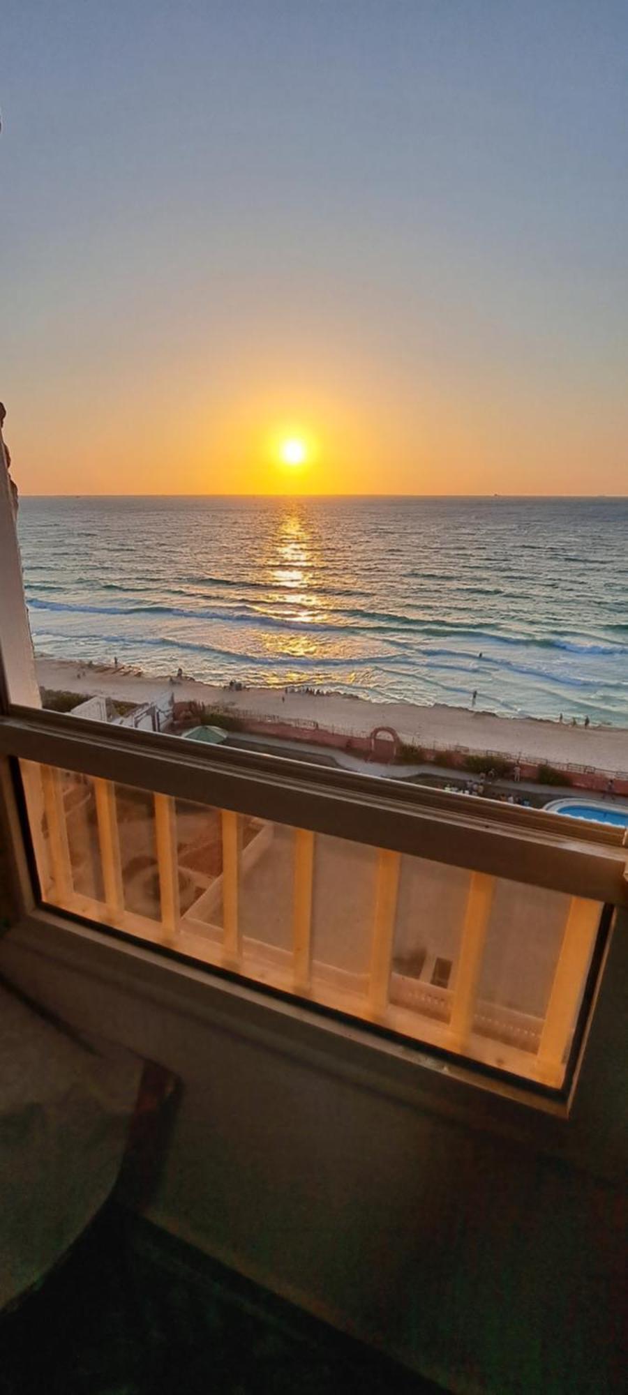 Panorama Apartment With A Charming Sea View Near Alexandria And Burg Elarab Intl Airport With Free Wifi شقة باطلالة ساحرة على البحر اول الساحل الشمالي Exteriör bild