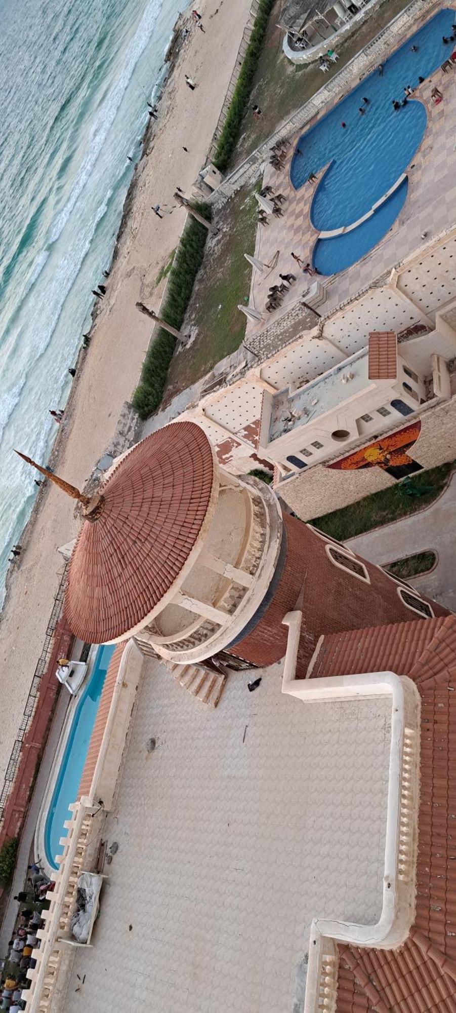Panorama Apartment With A Charming Sea View Near Alexandria And Burg Elarab Intl Airport With Free Wifi شقة باطلالة ساحرة على البحر اول الساحل الشمالي Exteriör bild