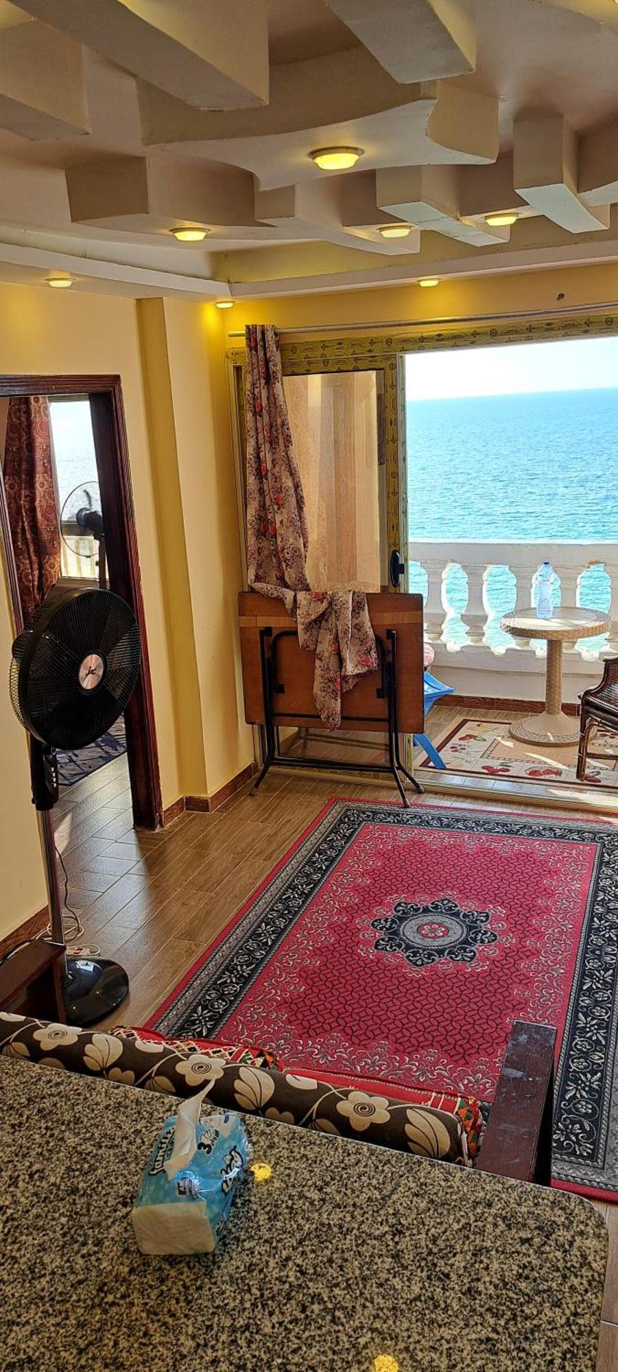 Panorama Apartment With A Charming Sea View Near Alexandria And Burg Elarab Intl Airport With Free Wifi شقة باطلالة ساحرة على البحر اول الساحل الشمالي Exteriör bild