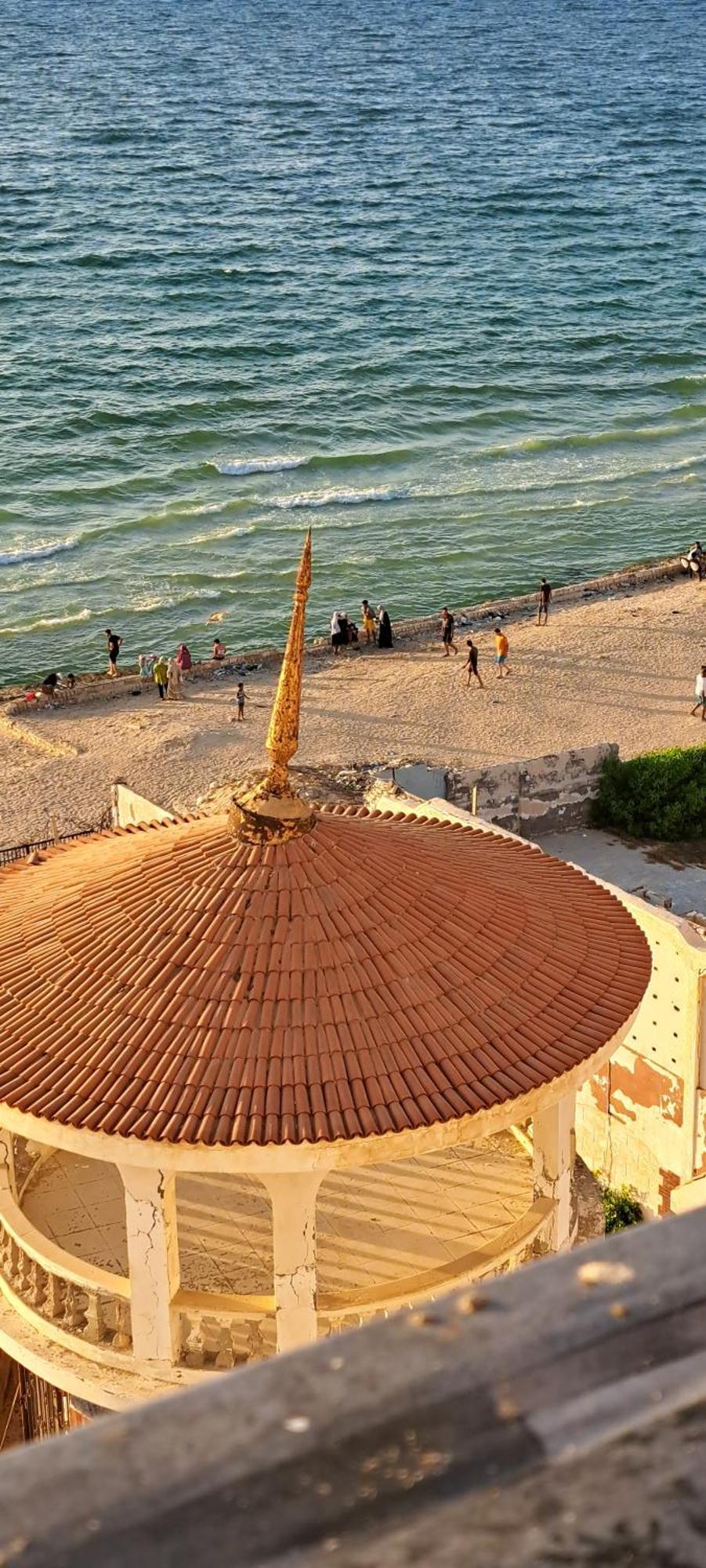 Panorama Apartment With A Charming Sea View Near Alexandria And Burg Elarab Intl Airport With Free Wifi شقة باطلالة ساحرة على البحر اول الساحل الشمالي Exteriör bild